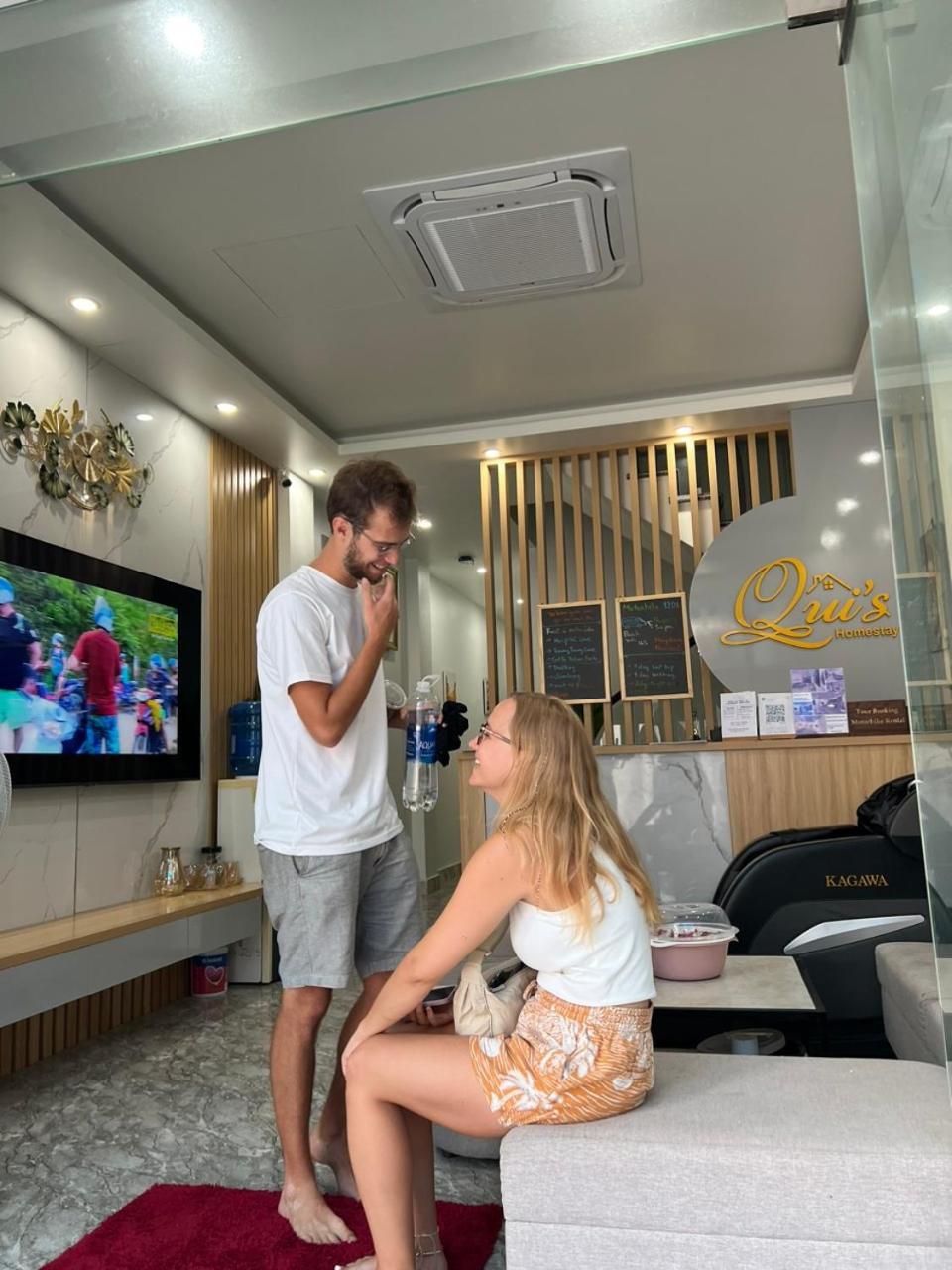 Qui'S Homestay Dong Khe Sau Bagian luar foto